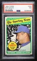 The Sporting News All Star Selection - Ron Santo, (Al Kaline in Background) [PS…