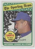 The Sporting News All Star Selection - Ron Santo, (Al Kaline in Background)