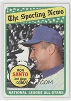 The Sporting News All Star Selection - Ron Santo, (Al Kaline in Background) [Go…