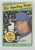 The Sporting News All Star Selection - Ron Santo, (Al Kaline in Background) [Go…