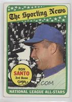 The Sporting News All Star Selection - Ron Santo, (Al Kaline in Background) [Go…