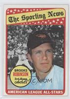 The Sporting News All Star Selection - Brooks Robinson (Hank Aaron in Backgroun…