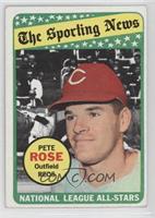 The Sporting News All Star Selection - Pete Rose (Mickey Mantle in Background) …