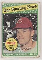 The Sporting News All Star Selection - Pete Rose (Mickey Mantle in Background) …