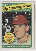 The Sporting News All Star Selection - Pete Rose (Mickey Mantle in Background) …