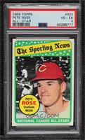 The Sporting News All Star Selection - Pete Rose (Mickey Mantle in Background) …
