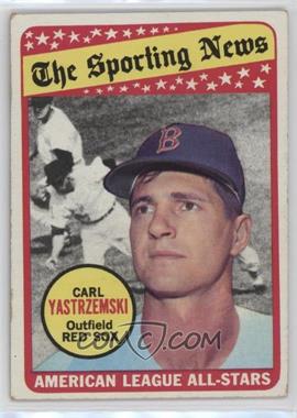 1969 Topps - [Base] #425 - The Sporting News All Star Selection - Carl Yastrzemsk (Nellie Fox, Jim Landis and Luis Aparicio in Background)