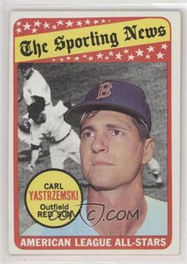 1969 Topps - [Base] #425 - The Sporting News All Star Selection - Carl Yastrzemsk (Nellie Fox, Jim Landis and Luis Aparicio in Background)