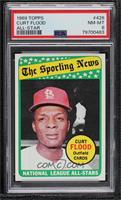 The Sporting News All Star Selection - Curt Flood (Bill Virdon in Background) […