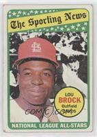The Sporting News All Star Selection - Lou Brock [Good to VG‑EX]