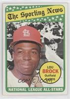 The Sporting News All Star Selection - Lou Brock [Poor to Fair]