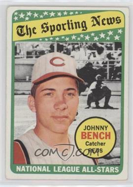 1969 Topps - [Base] #430 - The Sporting News All Star Selection - Johnny Bench