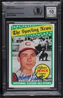 The Sporting News All Star Selection - Johnny Bench [BAS BGS Authenti…
