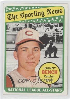 1969 Topps - [Base] #430 - The Sporting News All Star Selection - Johnny Bench