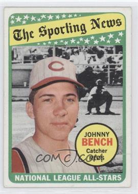 1969 Topps - [Base] #430 - The Sporting News All Star Selection - Johnny Bench