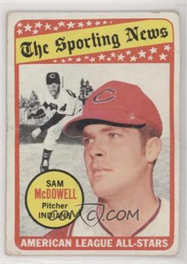 1969 Topps - [Base] #435 - The Sporting News All Star Selection - Sam McDowell