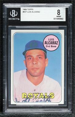 1969 Topps - [Base] #437 - Luis Alcaraz [BGS 8 NM‑MT]