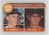 1969 Rookie Stars - Ed Herrmann, Dan Lazar [Poor to Fair]