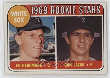 1969 Topps - [Base] #439 - 1969 Rookie Stars - Ed Herrmann, Dan Lazar