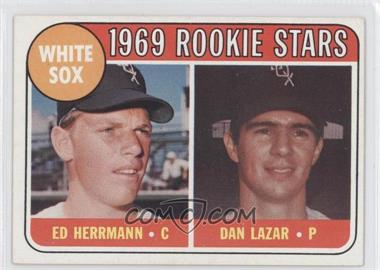 1969 Topps - [Base] #439 - 1969 Rookie Stars - Ed Herrmann, Dan Lazar