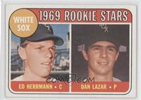 1969 Rookie Stars - Ed Herrmann, Dan Lazar