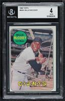 Willie McCovey (Yellow Last Name) [BGS 4 VG‑EX]