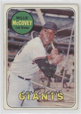 1969 Topps - [Base] #440.1 - Willie McCovey (Yellow Last Name)