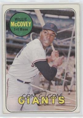 1969 Topps - [Base] #440.1 - Willie McCovey (Yellow Last Name)