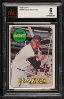 Willie McCovey (Yellow Last Name) [BVG 6 EX‑MT]