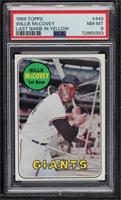 Willie McCovey (Yellow Last Name) [PSA 8 NM‑MT]