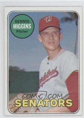 1969 Topps - [Base] #441.2 - Dennis Higgins (White Last Name)