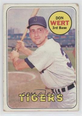 1969 Topps - [Base] #443 - Don Wert [Poor to Fair]