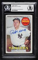 Ralph Houk (Yellow Last Name) [BAS BGS Authentic]