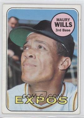 1969 Topps - [Base] #45 - Maury Wills [Good to VG‑EX]