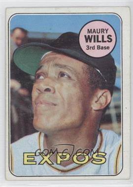 1969 Topps - [Base] #45 - Maury Wills [Good to VG‑EX]