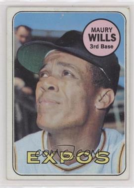 1969 Topps - [Base] #45 - Maury Wills [Good to VG‑EX]