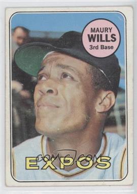 1969 Topps - [Base] #45 - Maury Wills [Good to VG‑EX]