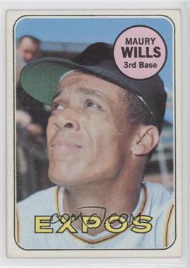 1969 Topps - [Base] #45 - Maury Wills [Good to VG‑EX]