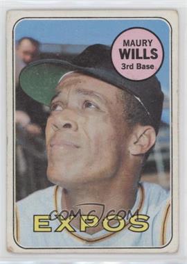 1969 Topps - [Base] #45 - Maury Wills [Good to VG‑EX]