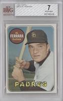 Al Ferrara (1st Name and Position in Yellow) [BVG 7 NEAR MINT]