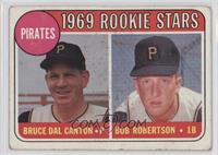 1969 Rookie Stars - Bruce Dal Canton, Bob Robertson (Names in Yellow Letters) […