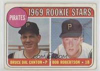 1969 Rookie Stars - Bruce Dal Canton, Bob Robertson (Names in Yellow Letters) […