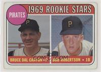 1969 Rookie Stars - Bruce Dal Canton, Bob Robertson (Names in Yellow Letters) […