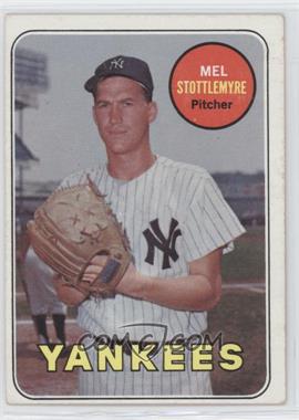 1969 Topps - [Base] #470.1 - Mel Stottlemyre (Last Name in Yellow)