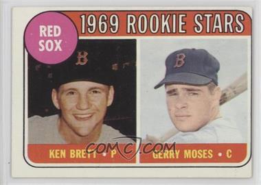 1969 Topps - [Base] #476.1 - 1969 Rookie Stars - Ken Brett, Gerry Moses (Names in Yellow)