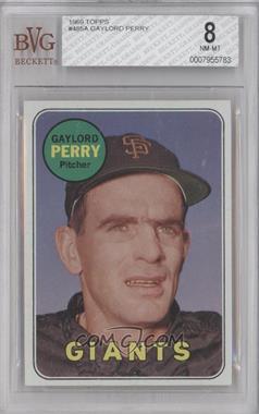 1969 Topps - [Base] #485.1 - Gaylord Perry (Last Name in Yellow) [BVG 8 NM‑MT]