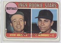 1969 Rookie Stars - Steve Jones, Ellie Rodriguez (Spelled Rodriquez)