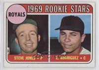 1969 Rookie Stars - Steve Jones, Ellie Rodriguez (Rodriguez)