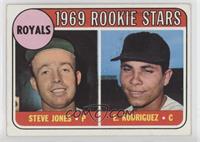 1969 Rookie Stars - Steve Jones, Ellie Rodriguez (Rodriguez)