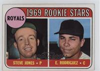 1969 Rookie Stars - Steve Jones, Ellie Rodriguez (Rodriguez)